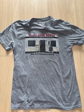 Local Pride Gray Red's Java House Graphic Tee - Men